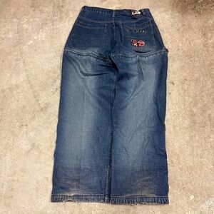 Crazy Vintage Y2K‎ Pepe Jeans Blue Denim Baggy Jeans Skater 36x33